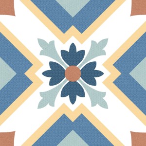 Keros Cordoba Mix 25x25 płytka gresowa