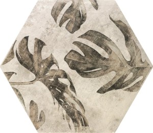 ZYX Amazonia Tropic Grey 32x36,8 płytka heksagonalna patchwork