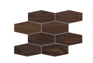 Marazzi Treverkchic Noce Americano Mosaico 25x30 mozaika drewnopodobna