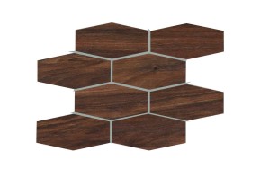Marazzi Treverkchic Noce Italiano Mosaico 25x30 mozaika drewnopodobna