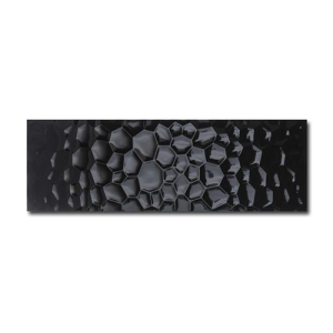Azteca Unik R90 Bubbles Black Glossy 30x90 płytka ścienna
