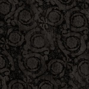Versace Ceramics Eterno Barocco Carbon 80x80 płytka gresowa patchwork