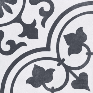 Peronda Cuban White Ornate 22,3x22,3 gres matowy