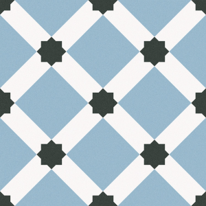 Keros Barcelona Night 25x25 płytki patchwork gresowe