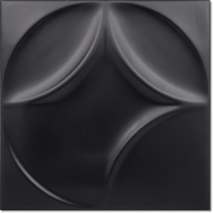 Decus Expression Negro Mate 20x20 płytka ścienna