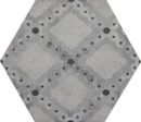 Decus Hexagon Portland Decor Gris Mate 14x16