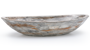 SVIS DESIGN Umywalka nablatowa betonowa DIAMOND BASIC PAST szary