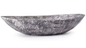 SVIS DESIGN Umywalka nablatowa betonowa DIAMOND BASIC STONE szary