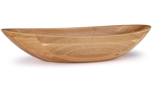 SVIS DESIGN Umywalka nablatowa dębowa 60 cm ORION lakier matowy