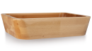 SVIS DESIGN Umywalka nablatowa bukowa 50 cm NOVA lakier matowy
