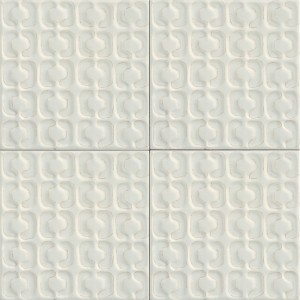 Marazzi Memoria Bianco Struttura Stamp 15x15 MAY9 płytki ścienne dekoracyjne
