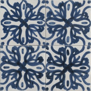 Marazzi Memoria Tappeto 4 Blu Lux 15x15 MANK płytki gresowe dekoracyjne