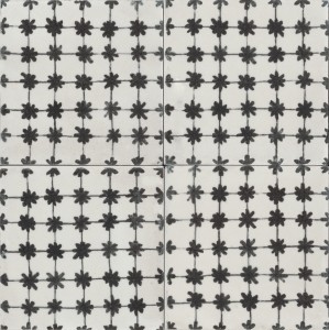 Marazzi Memoria Tappeto 1 Nero Lux 15x15 MANM płytki gresowe dekoracyjne