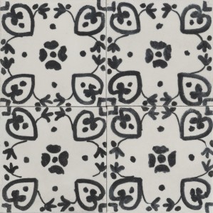 Marazzi Memoria Tappeto 2 Nero Lux 15x15 MANN płytki gresowe dekoracyjne