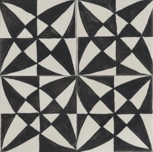 Marazzi Memoria Tappeto 5 Nero Lux 15x15 MANQ płytki gresowe dekoracyjne