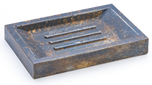 SVIS DESIGN Mydelniczka betonowa 15 cm SIRIUS BASIC GRANITE niebiesko - szara