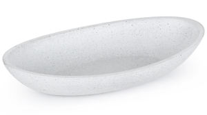 SVIS DESIGN Miska betonowa lakierowana ORION BASIC biała  