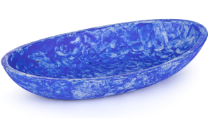 SVIS DESIGN Miska betonowa ORION BASIC FINGER PAINTING niebieska