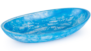 SVIS DESIGN Miska betonowa ORION BASIC HURRICANE niebieska