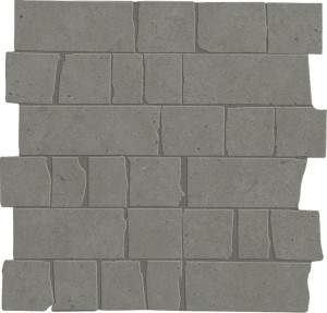 Marazzi Mystone Moon Grey Mosaico Spaccatella 30x30 M8LK mozaika gresowa imitująca kamień
