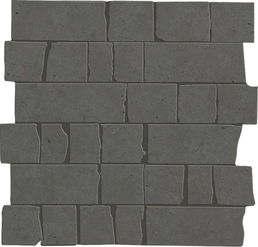 Marazzi Mystone Moon Anthracite Mosaico Spaccatella 30x30 M8LL