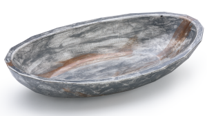 SVIS DESIGN Miska betonowa DIAMOND BASIC PAST szara 