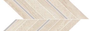 Marazzi Mystone Travertino Navona Mosaico Freccia 19,8x52,1 M9Q5 mozaika trawertynowa