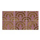 Vives Hanami Takada Marsala Oro 23x33,5