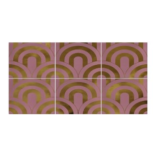 Vives Hanami Takada Marsala Oro 23x33,5 płytki ścienne
