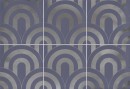 Vives Hanami Takada Indigo Plata 23x33,5
