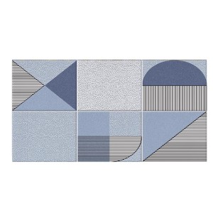 Vives Hanami Nago Indigo 23x33,5 płytki ścienne