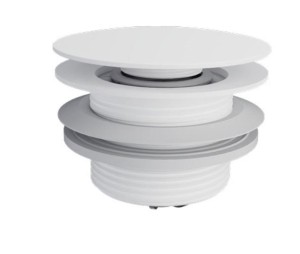 Excellent ARIN.3485.01WH korek click-clack do wanny wolnostojącej biały