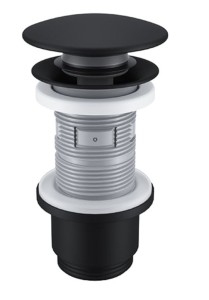 Excellent ARIN.1485.01BL korek click-clack umywalkowo - bidetowy czarny