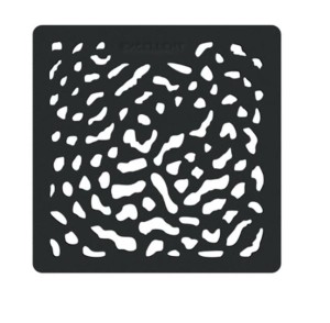 Excellent Arda BREX.1509.BLN pokrywa brodzika 14x14 czarna