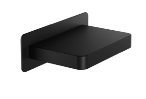 Excellent Krotos AREX.8025BL wylewka prysznicowo - wannowa kaskadowa 12,5 cm czarna