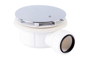 Excellent Zero INEX.1716.90  syfon brodzikowy 90 mm z pokrywą chrom