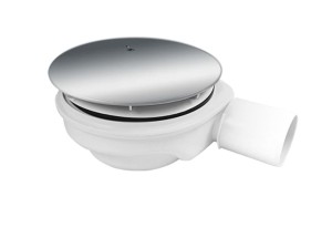 Excellent INEX.1416.90 syfon brodzikowy 90 mm z pokrywą chrom 