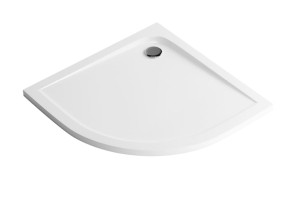 Excellent Sense BREX.SEN08WHN Brodzik półokrągły 80x80x4 biały 