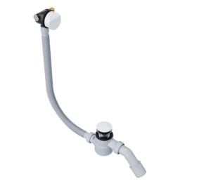 Excellent Hover ARIN.3410WH syfon wannowy z napełnianiem przez przelew biały