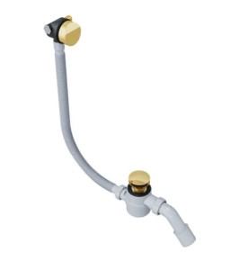 Excellent Hover ARIN.3410GL syfon wannowy z napełnianiem przez przelew złoty