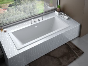 Besco Quadro Slim 165x75 #WAQ-165-SL wanna do zabudowy