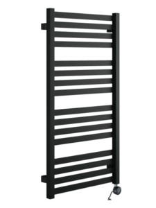 Excellent Horos GREX.HO96.SET.BL grzejnik łazienkowy elektryczny 96 cm czarny