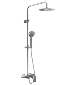 Excellent Altar AREX.SY.781CR zestaw prysznicowo - wannowy typu Rain chrom