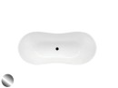 Besco Viya Glam Srebrna 170x72 #WMD-170-VS