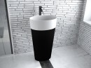 Besco Uniqa B/W umywalka wolnostojąca 32x46x84 #UMD-U-WBWW