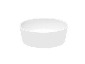 Besco Uniqa umywalka nablatowa 32x46x17 #UMD-U-NB z chromowanym korkiem klik-klak