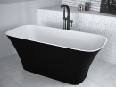 Besco Assos B/W Matt wanna wolnostojąca 160x70 #WMMC-160AKB