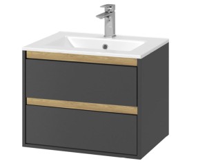 Excellent Tuto MLEX.0103.600.GRBL szafka pod umywalkę 60x50 szara/dąb 