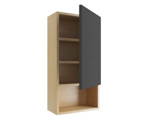 Excellent Tuto MLEX.0107.400.BLGR szafka wisząca prawa z frontem 80x40 szara/dąb 