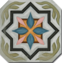 Octogono Musichalls Multicolor 20x20